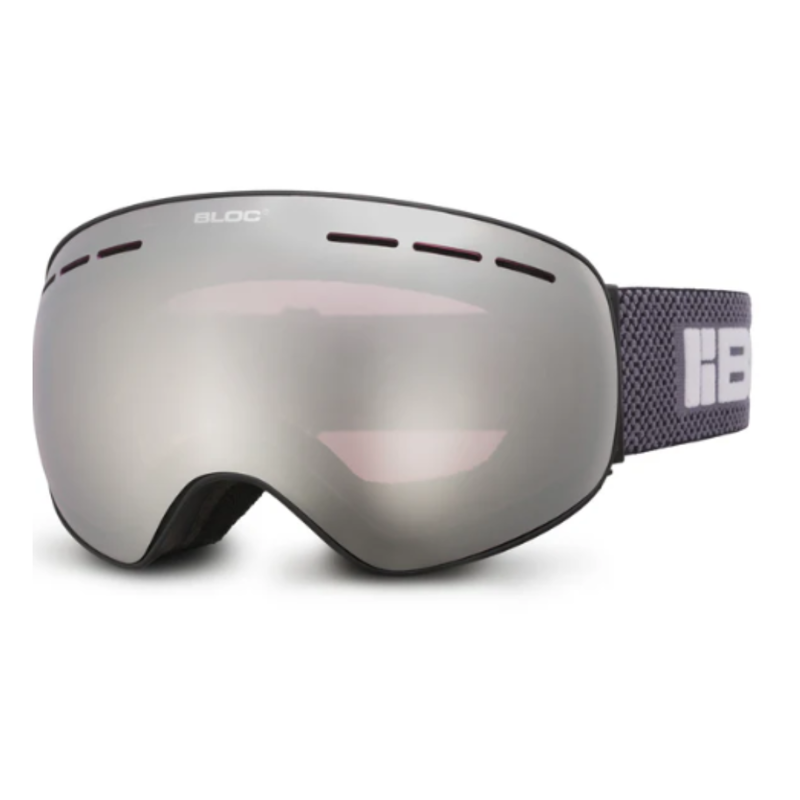 Bloc Moon 3 in Matt Black with Silver Mirror Cat 3 Lens