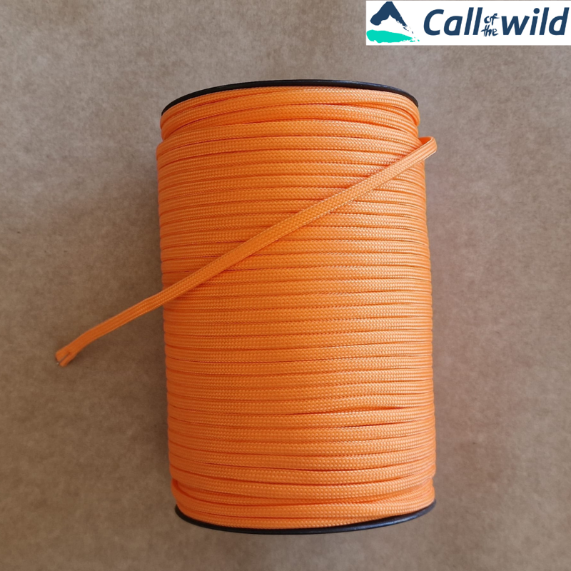 Eastpoint 9 Core 4mm Paracord in Orange Price Per Metre