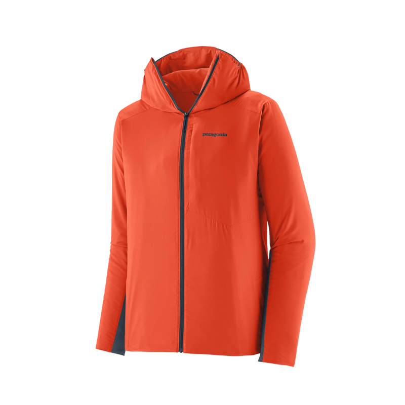 Patagonia Mens Nano-Air Ultralight Full-Zip Hoody in Hot Ember
