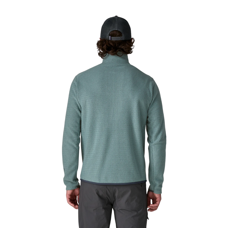 Patagonia Mens R1 Air Zip Neck in Blue Sage-1