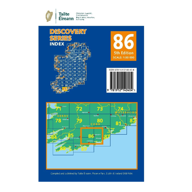 OSI Discovery Series Sheet 86 Cork 5th Edition 2023-1