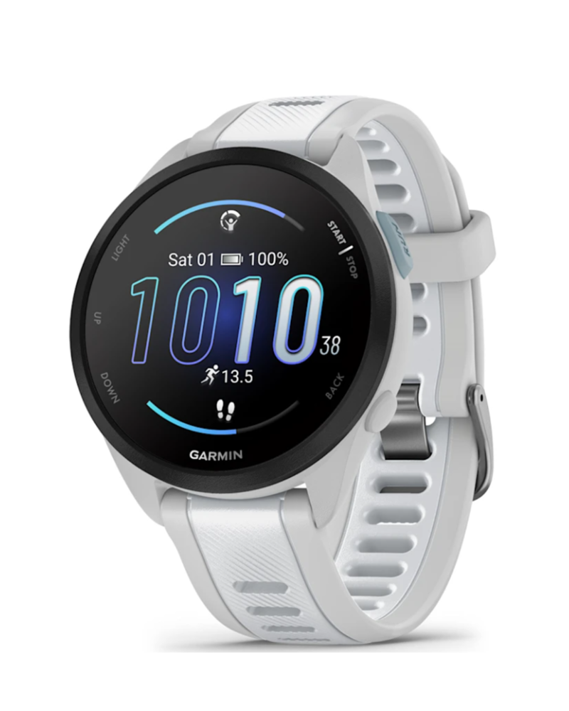 Garmin Forerunner 165 in Mist Grey / Whitestone