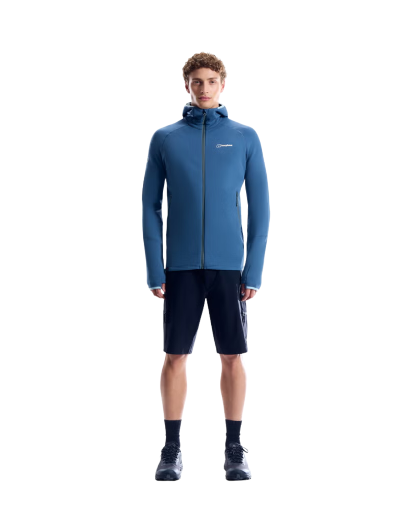 Berghaus Mens Kinetic Powerstretch Hoody in Northern Sky