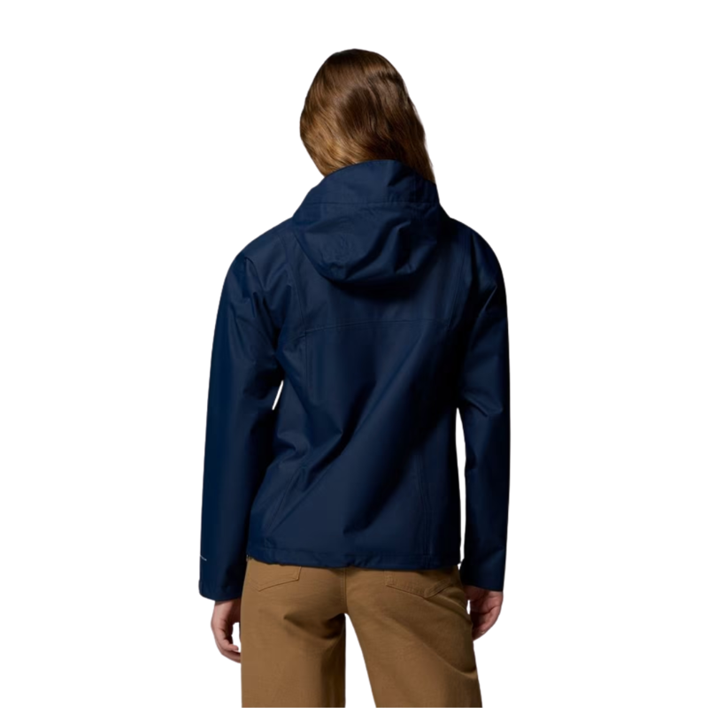 Columbia Womens Hikebound Printed Jacket in Collegiate Navy-1