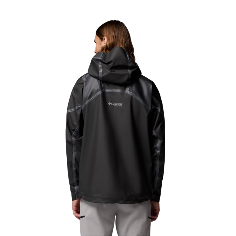 Columbia Mens Whistler Peak Shell in Black-1