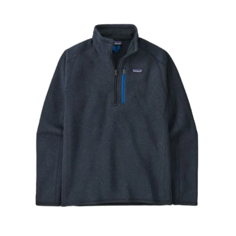 Patagonia Men's Better Sweater 1/4 Zip in Pitch Blue