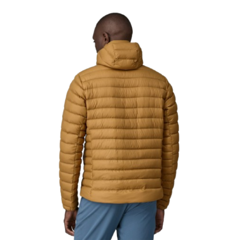 Patagonia Mens Down Sweater Hoody in Raptor Brown-1