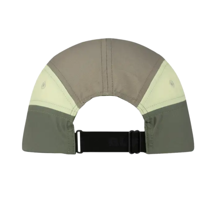 Buff 5 Panel Go Cap in Domus Khaki-1