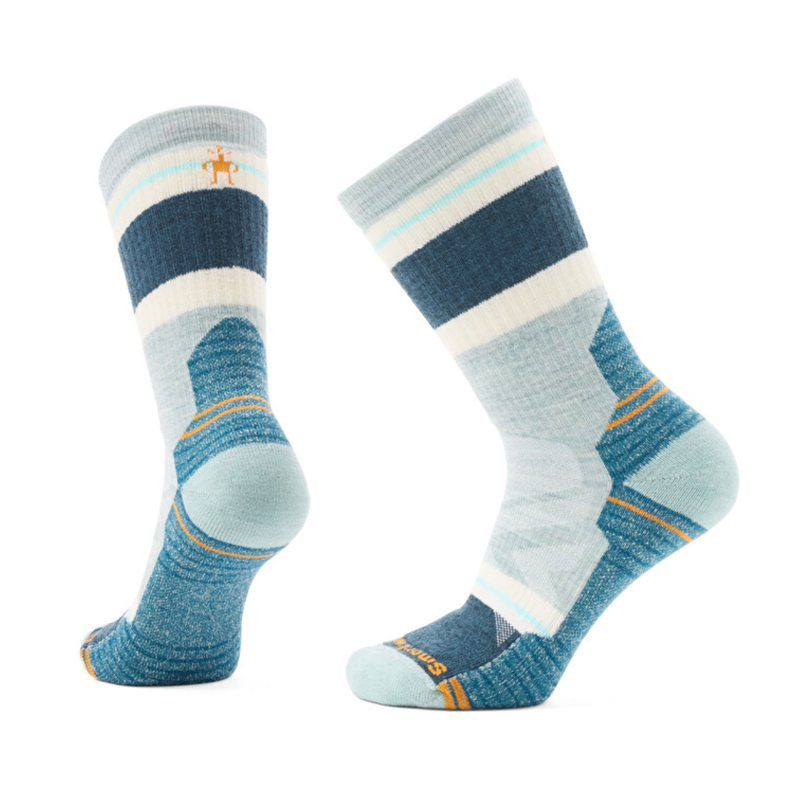 Smartwool Womens Hike Full Cushion Crew Socks in Frostygreen