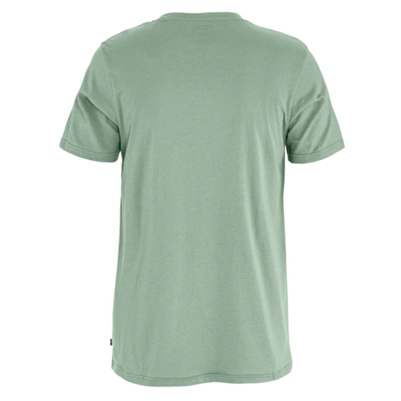 Fjallraven Mens Logo T-shirt in Misty Green-1