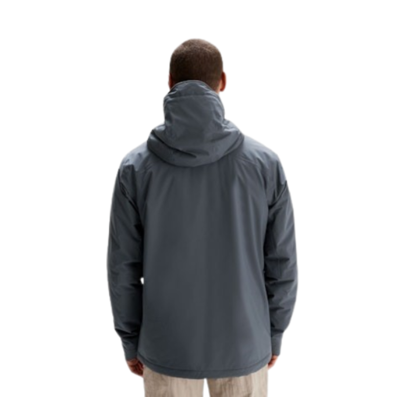 Kathmandu Mens Trailhead 2L Novaloft Rain Jacket in Night-1