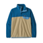 Patagonia Mens L/W Synch Snap-T Pullover in Nautilus Tan