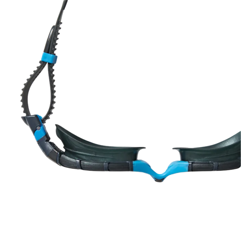 Zoggs Predator Flex Smaller Fit  in Grey / Blue / Smoke-1