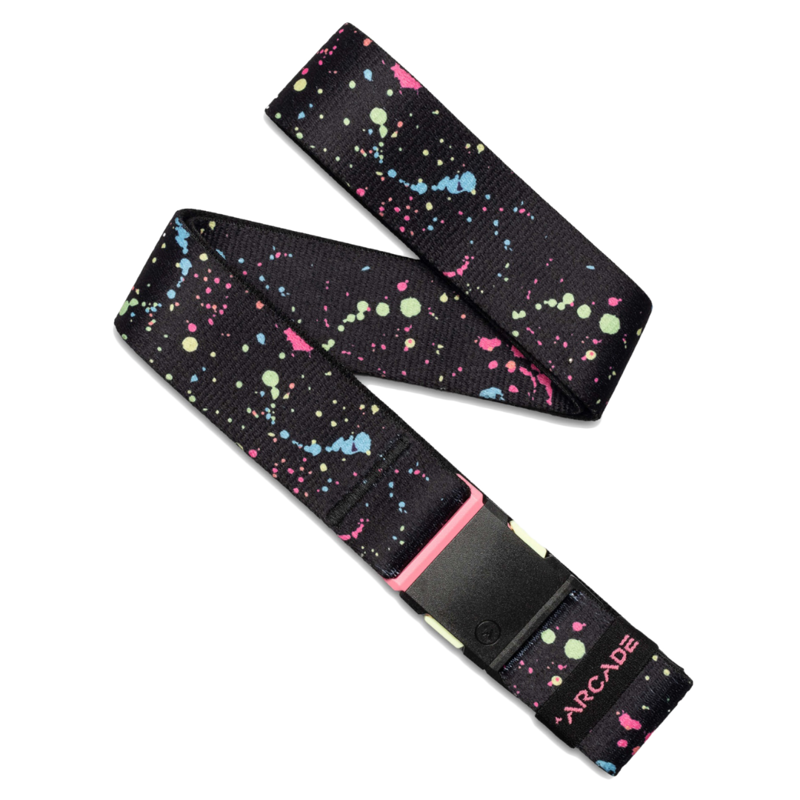 Arcade Splatter in Black / Neon 