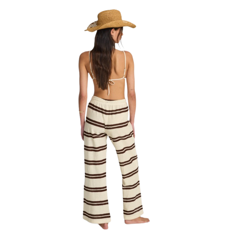 Billabong Womens Hot Stripe Pant in Teak-1