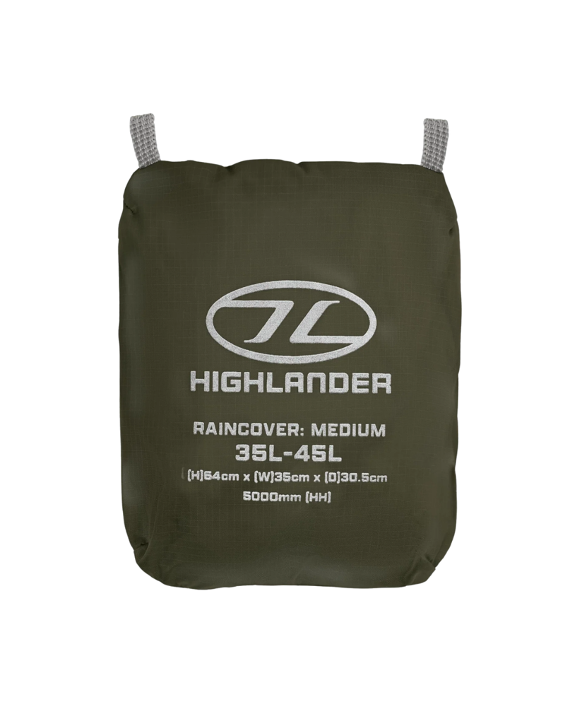 Highlander Ducks Back Raincover in Ranger Green Medium-2