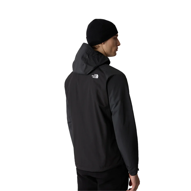 The North Face Mens Stratos Jacket in TNF Black / Meld Grey / Asphalt Grey-1