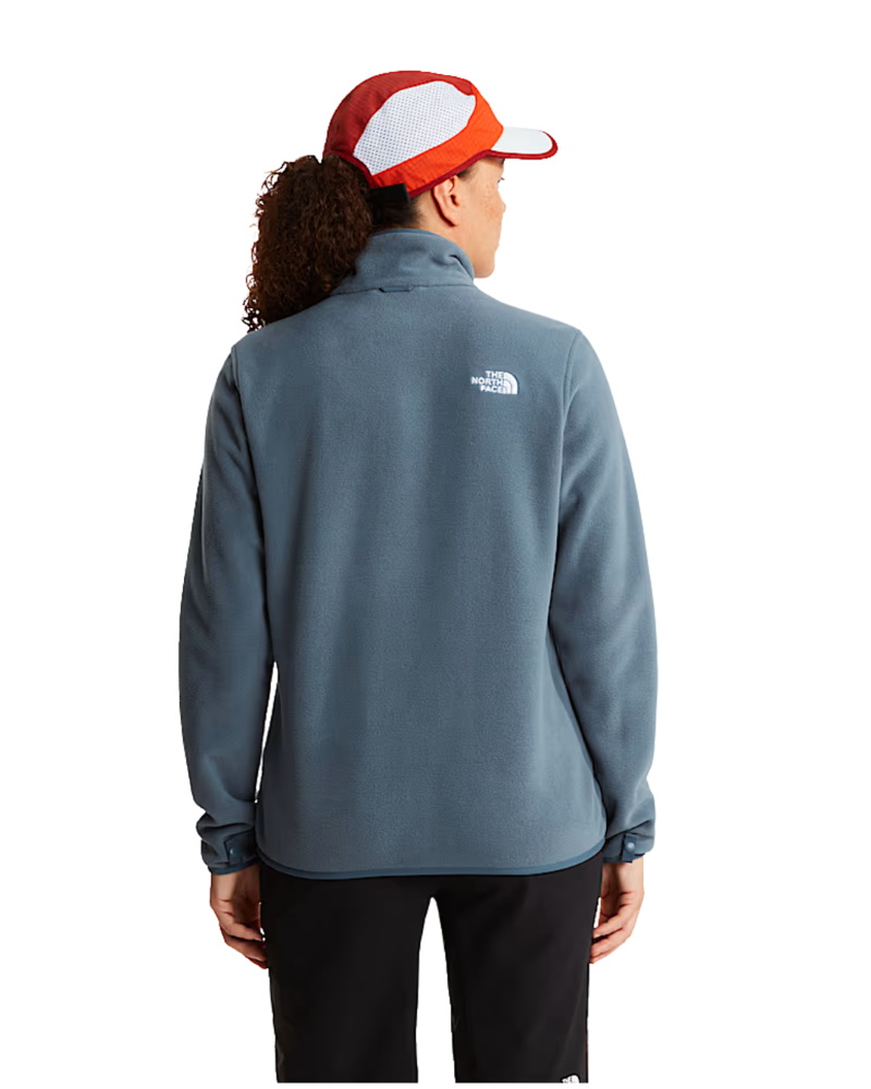 The North Face Womens Glacier Fleece Jacket in Granite Grey-1