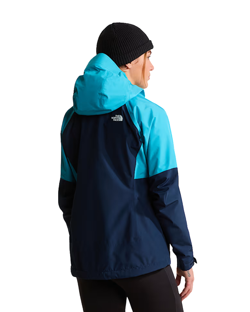 The North Face Womens Diablo Dynamic Zip-In Jacket in River Ice / Summit Navy-1
