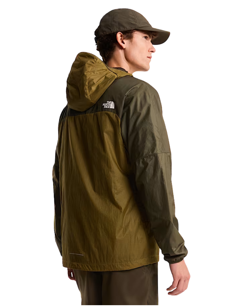 The North Face Mens Ridgelite Futurefleece Wind Jacket in Cedar / New Taupe-1
