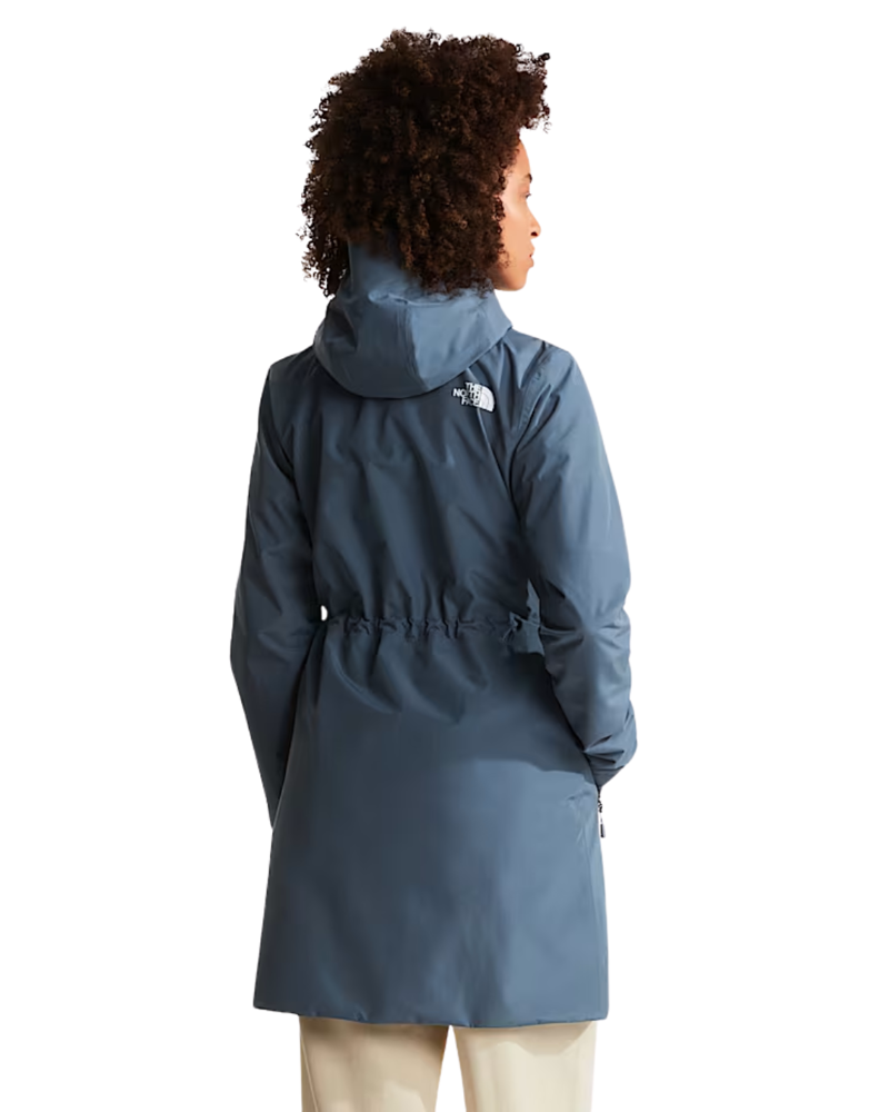 The North Face Womens Dry Hikesteller Parka in Granite Grey-1