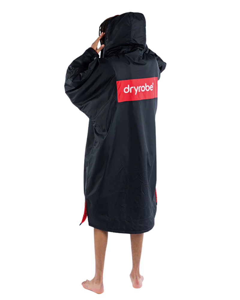 Dryrobe Adults Remix in Black Red-2