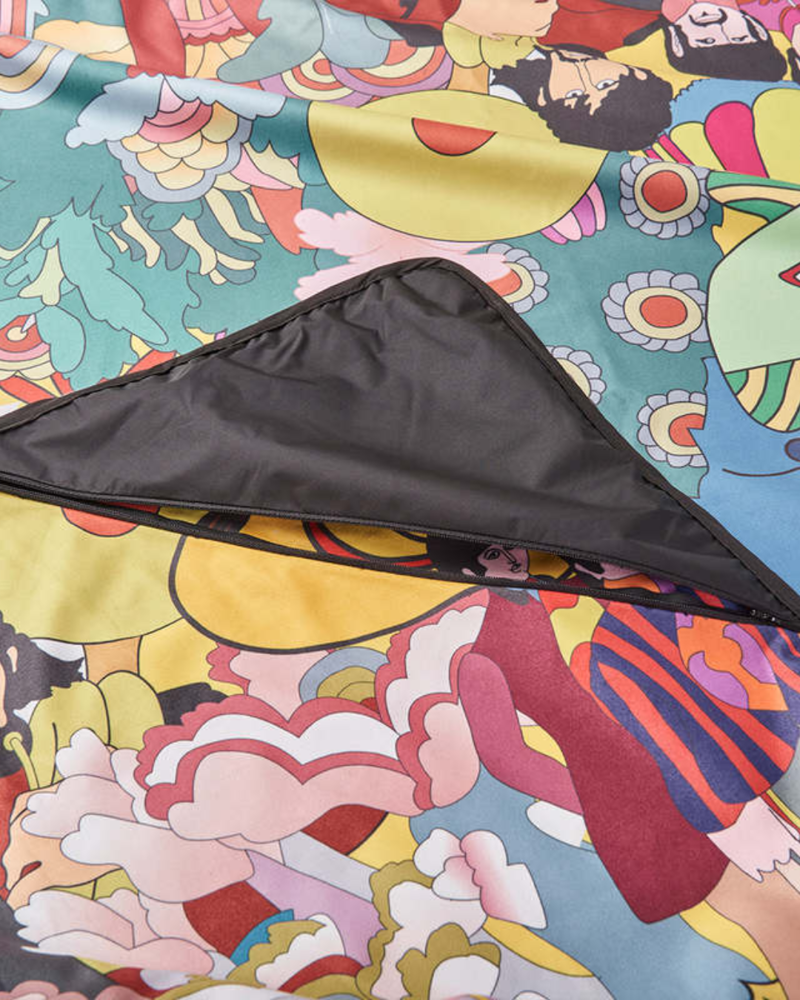 Slowtide Yellow Submarine Park Blanket-1