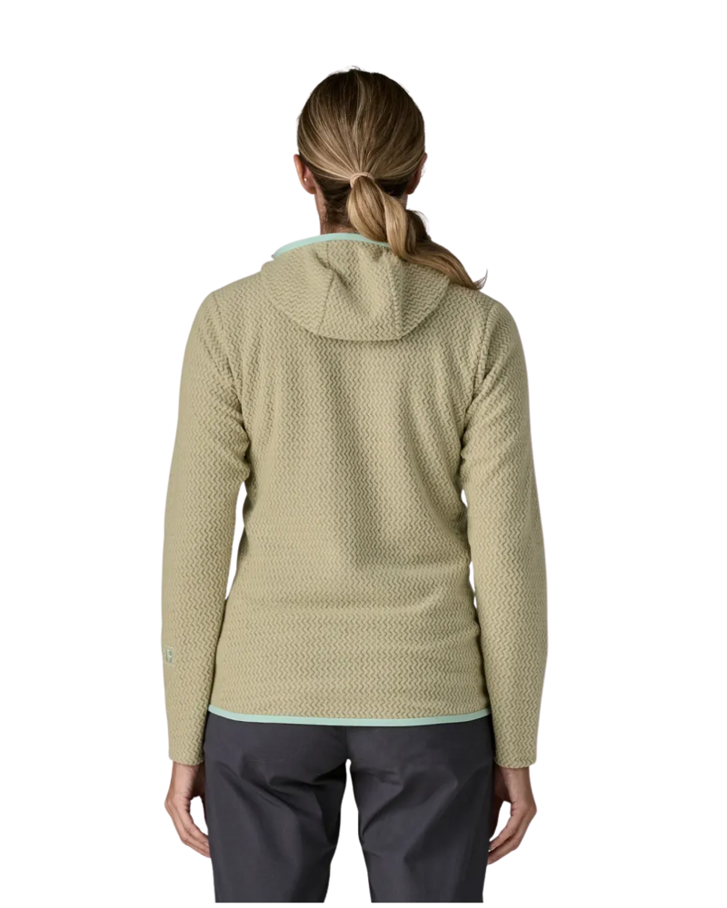 Patagonia Womens R1 Air Full-Zip Hoody in Weathered Stone-1