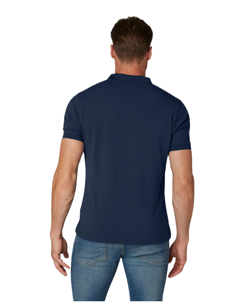 Helly Hansen Mens Driftline Polo in Washed Navy-1