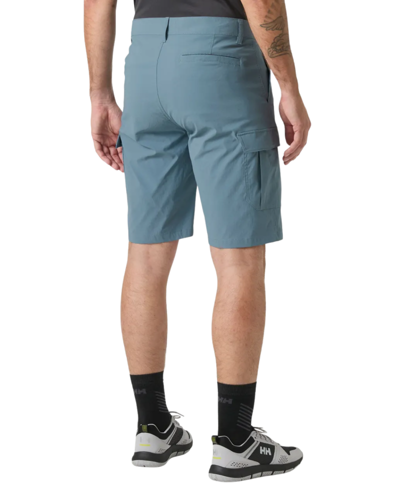 Helly Hansen Mens HH QD Cargo Shorts 11 Inch in Washed Navy-1