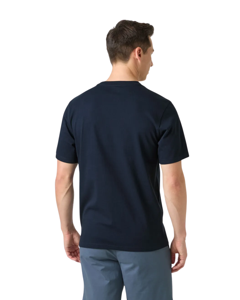 Helly Hansen Mens Hudson T-Shirt in Navy-1