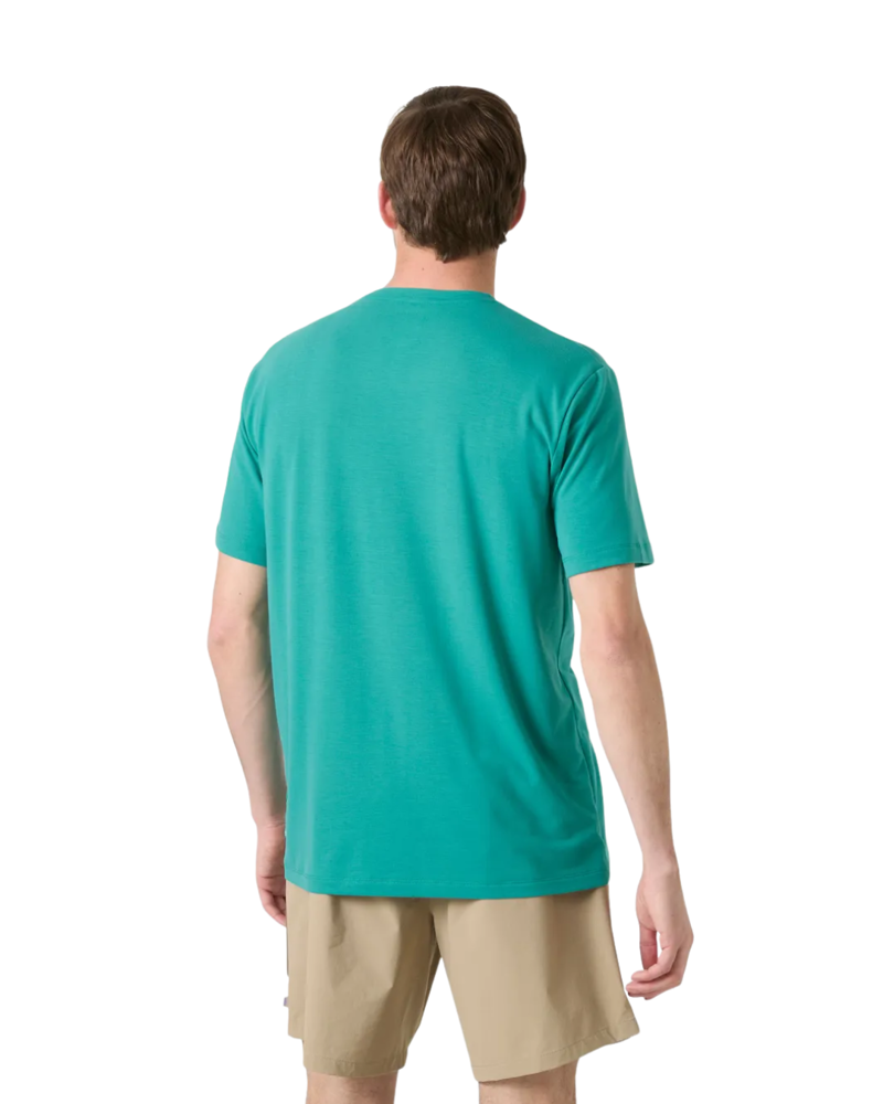 Helly Hansen Mens Skog Graphic T-Shirt in Dark Mint-1