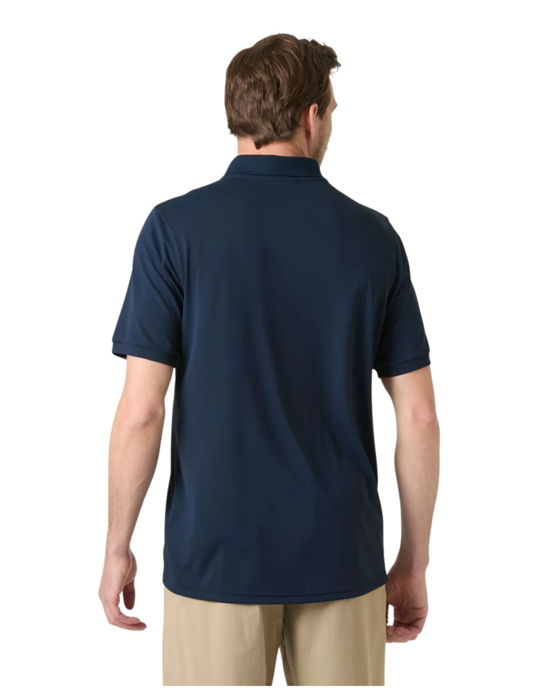 Helly Hansen Mens Lifa Active Solen S/S Polo in Navy-1