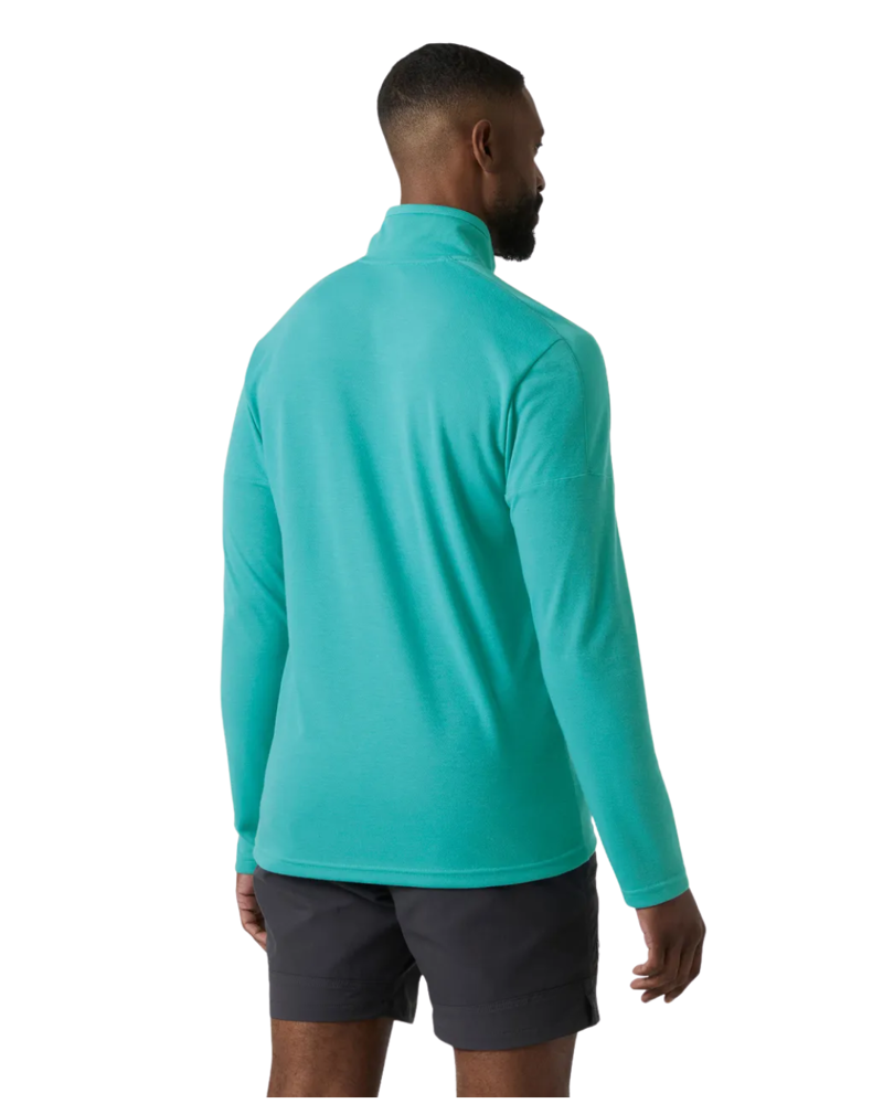 Helly Hansen Mens HP 1/2 Zip Pullover 2.0 in Dark Mint-1