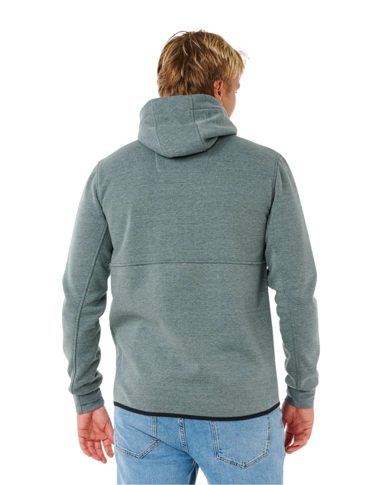 Rip Curl Mens Anti Series Departed Zip Thru in Moss-1
