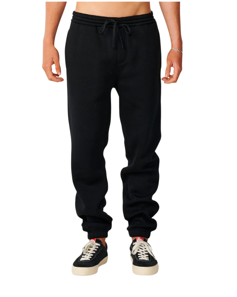 Rip Curl Mens Classic Surf Trackpant in Black