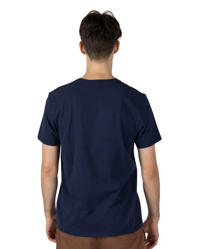 Saltrock Mens Tribal Stripe Tee in Bluedres-1