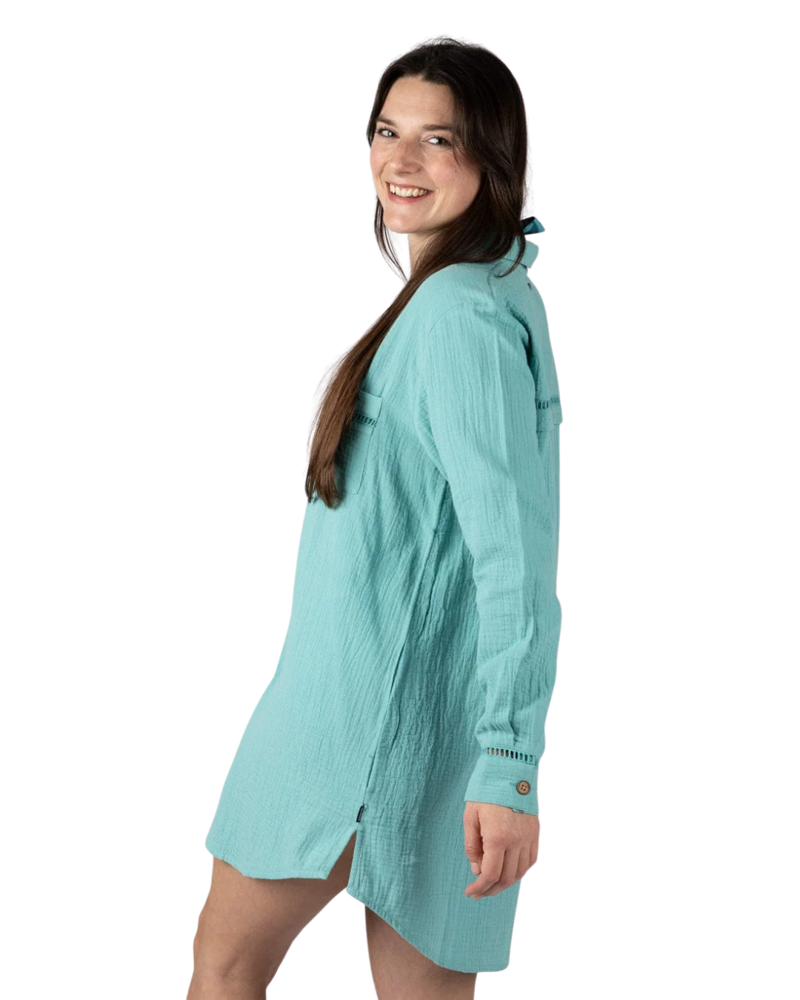 Saltrock Womens Calma Shirt in Blue-1