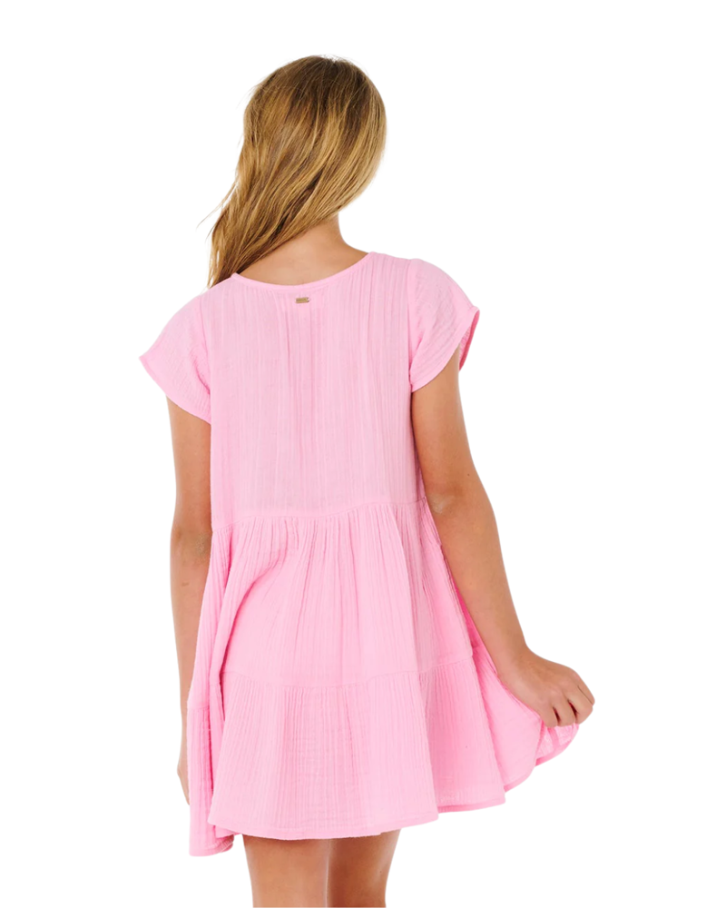 Rip Curl Kids Premium Surf Dress in Bright Pink-1