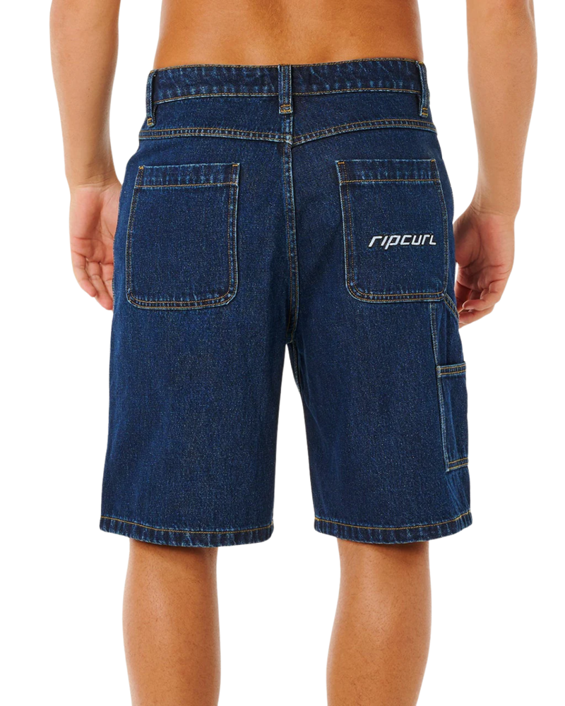 Rip Curl Mens Nu Dose Denim Walkshort in True Indigo-1