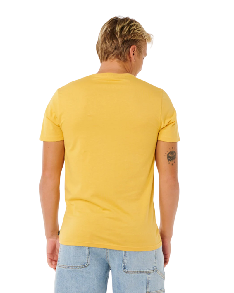 Rip Curl Mens Yo Mumma Tee in Ochre-1