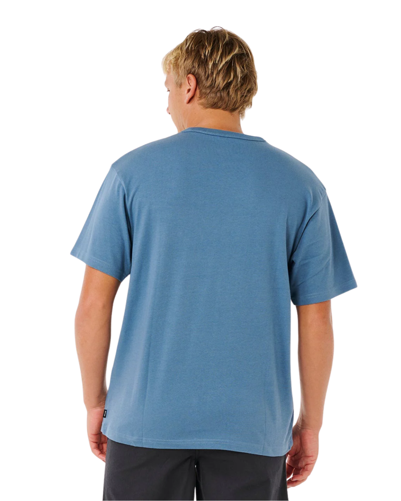 Rip Curl Mens Premium Surf Wettie Tee in Bluefin-1