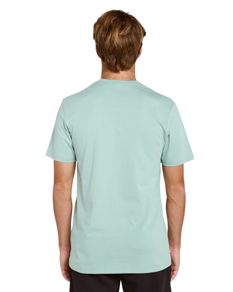 Rip Curl Mens Streamline Embroidered Tee in Aloe-1