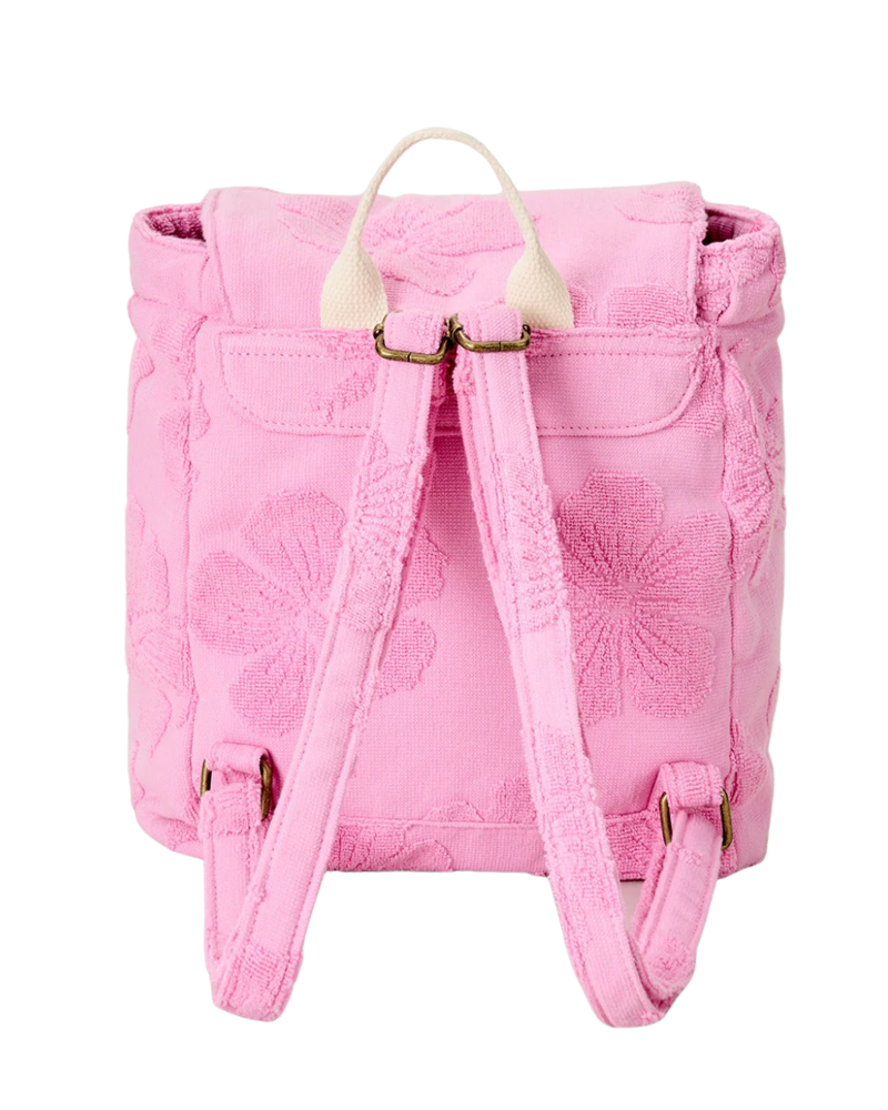 Rip Curl Womens Mixed Terry 8L Mini Backpack in Pink-1