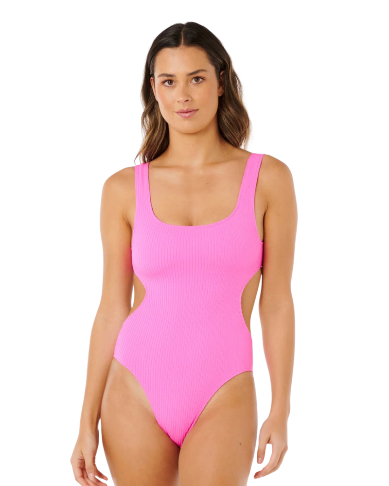 Rip Curl Womens RC X SC One Piece in Super Pink