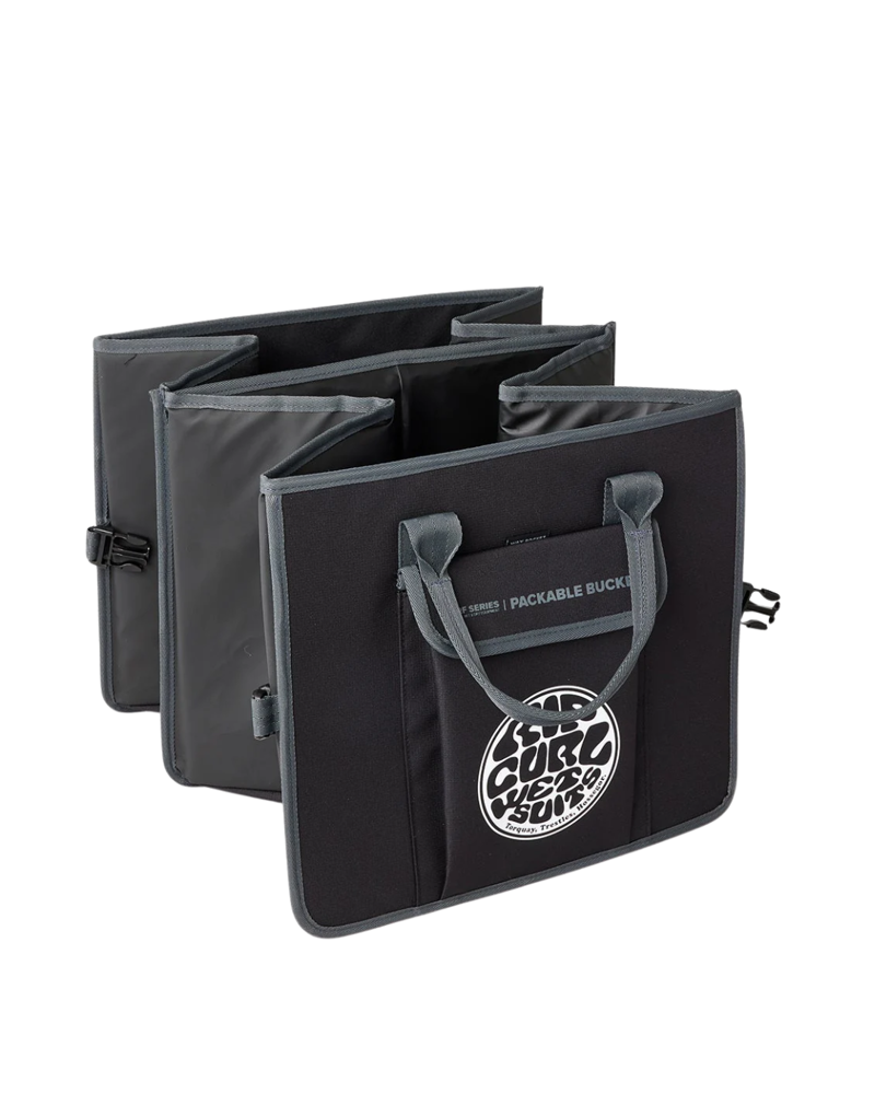 Rip Curl Mens Surf Series Anti-Chaos Bucket in Black / Grey-2