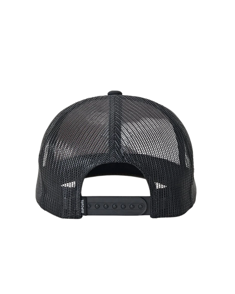 Rip Curl Mens Search Icon Trucker in Off White / Black-1