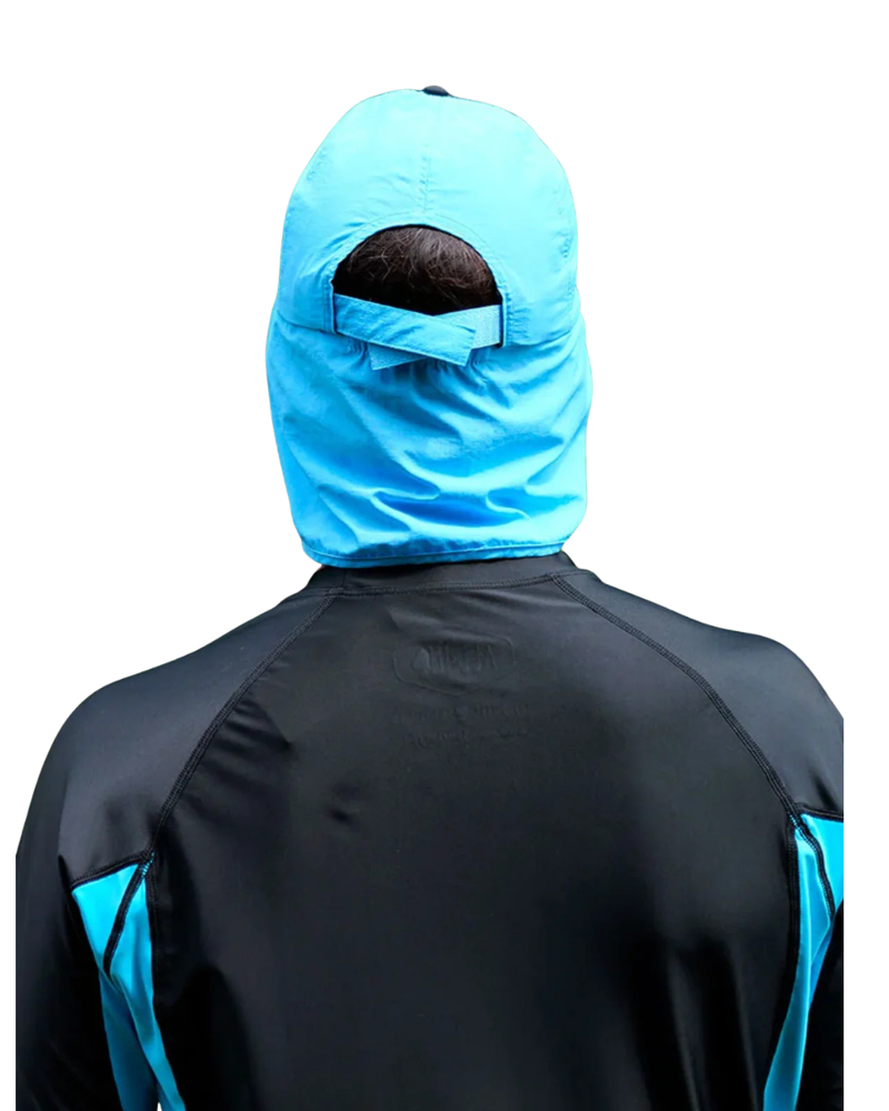 All In Surf Cap in Black Turquoise-1
