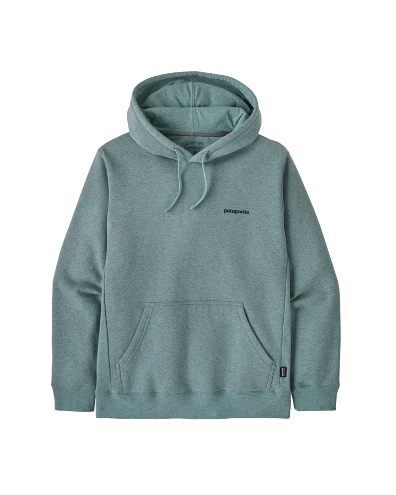 Patagonia Mens Boardshort Logo Uprisal Hoody in Blue Sage