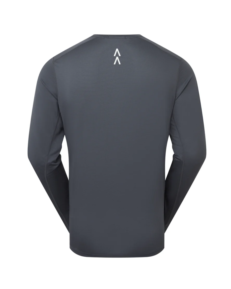 Sprayway Mens Trail Long Sleeve Tee in Dark Graphite-1